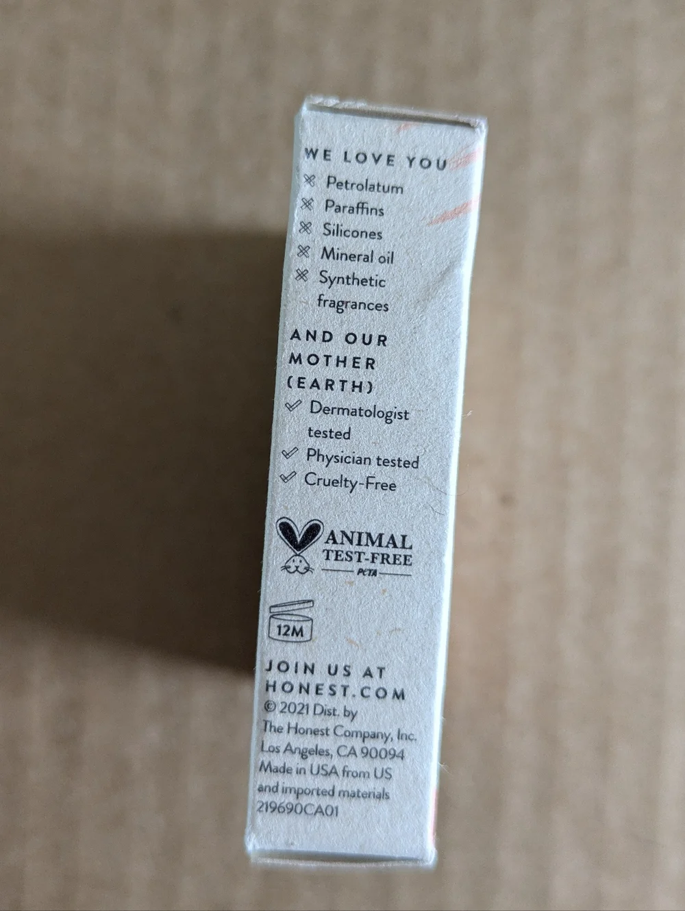 Honest Beauty Creme Cheek + Lip Color 0.10 oz Rose Pink Cruelty Free - Picture 5 of 5